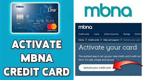 mbna credit card online.